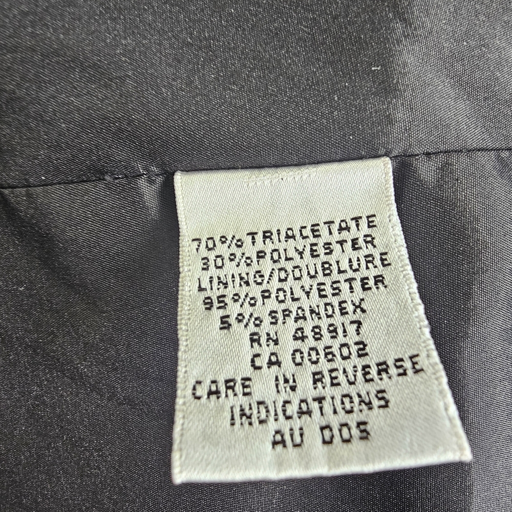 Calvin Klein Collection Charcoal Blazer Size 22 - Picture 3 of 5